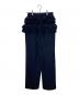 CLANE (クラネ) FRILLED SLACKS ブラック サイズ:1：15000円
