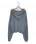 CLANE (クラネ) LOGO COMPACT ZIP UP HOODIE グレー サイズ:2：10000円