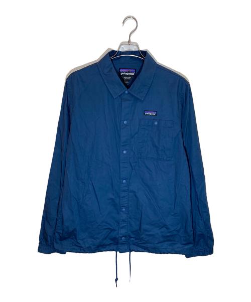 Patagonia（パタゴニア）Patagonia (パタゴニア) Lightweight All-Wear Hemp Coaches Jacket ネイビー サイズ:Ⅿの古着・服飾アイテム