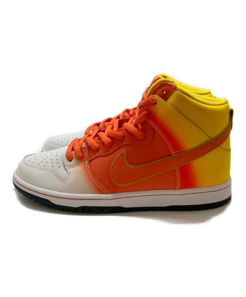 NIKE SB（ナイキエスビー）NIKE SB (ナイキエスビー) DUNK HIGH PRO オレンジ×イエロー サイズ:SIZE 28cmの古着・服飾アイテム