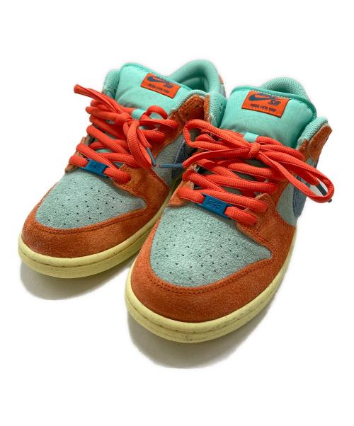 NIKE SB（ナイキエスビー）NIKE SB (ナイキエスビー) DUNK LOW PRO PREMIUM ブルー×オレンジ サイズ:SIZE 28cmの古着・服飾アイテム