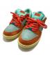 NIKE SB（ナイキエスビー）の古着「DUNK LOW PRO PREMIUM」｜ブルー×オレンジ