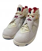 NIKE×SoleFlyナイキ×ソールフライ）の古着「AIR JORDAN 8 RETRO SP」｜ベージュ×レッド