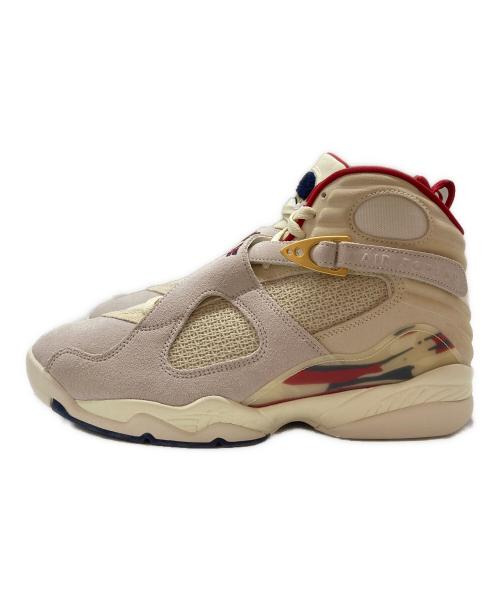 NIKE（ナイキ）NIKE (ナイキ) SoleFly (ソールフライ) AIR JORDAN 8 RETRO SP ベージュ×レッド サイズ:SIZE 28cmの古着・服飾アイテム