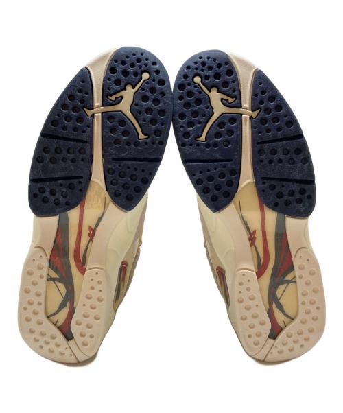 NIKE（ナイキ）NIKE (ナイキ) SoleFly (ソールフライ) AIR JORDAN 8 RETRO SP ベージュ×レッド サイズ:SIZE 28cmの古着・服飾アイテム