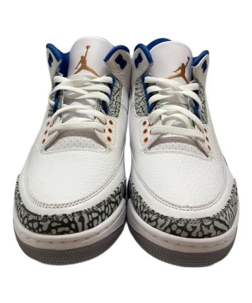 NIKE（ナイキ）NIKE (ナイキ) AIR JORDAN 3 RETRO ホワイト×ブルー サイズ:SIZE 28cmの古着・服飾アイテム