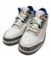 NIKE（ナイキ）の古着「AIR JORDAN 3 RETRO」｜ホワイト×ブルー