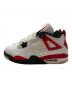 NIKE (ナイキ) AIR JORDAN 4 RETRO ホワイト×レッド サイズ:SIZE 28cm：15000円