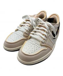 NIKE（ナイキ）の古着「AIR JORDAN 1 RETRO LOW OG EX」｜ホワイト×ベージュ