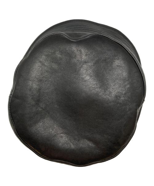 sisii（シシ）sisii (シシ) Leather Bucket Hat ブラック サイズ:-の古着・服飾アイテム