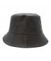 sisii (シシ) Leather Bucket Hat ブラック サイズ:-：7000円