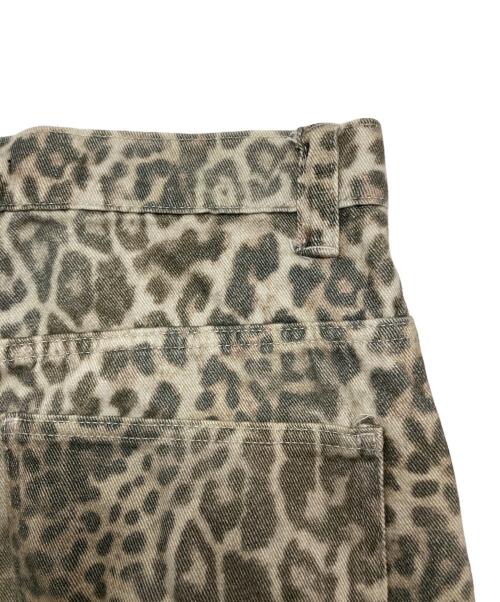 Jaded London（ジェイデッドロンドン）Jaded London (ジェイデッドロンドン) レオパードワイドパンツ ベージュ サイズ:SIZE 76cm (W30)の古着・服飾アイテム