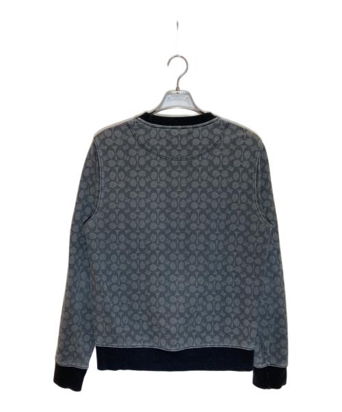 COACH（コーチ）COACH (コーチ) シグネチャークルーネックスウェット グレー サイズ:XSの古着・服飾アイテム