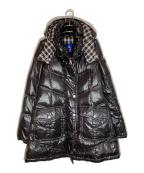 BURBERRY BLUE LABELバーバリー ブルー レーベル）の古着「ダウンコート」｜ブラック