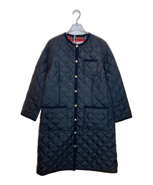 Traditional Weatherwear（トラディショナルウェザーウェア）Traditional Weatherwear (トラディショナルウェザーウェア) ARKLEY LONG キルティングコート ブラック サイズ:34の古着・服飾アイテム