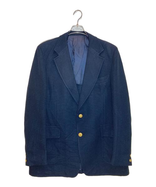 Stanley Blacker（スタンリー・ブラッカー）Stanley Blacker (スタンリー・ブラッカー) 金釦テーラードジャケット ネイビー サイズ:-の古着・服飾アイテム