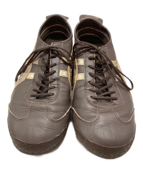 Onitsuka Tiger（オニツカタイガー）Onitsuka Tiger (オニツカタイガー) MEXICO 66 SD ブラウン サイズ:SIZE 27cmの古着・服飾アイテム
