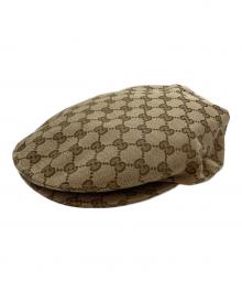 GUCCI（グッチ）の古着「GG Flat Cap」｜ブラウン