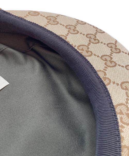 GUCCI（グッチ）GUCCI (グッチ) GG Flat Cap ブラウン サイズ:-の古着・服飾アイテム