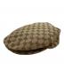 GUCCI（グッチ）の古着「GG Flat Cap」｜ブラウン