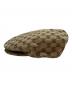 GUCCI (グッチ) GG Flat Cap ブラウン サイズ:-：25000円