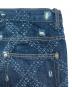 中古・古着 Vivienne Westwood man (ヴィヴィアン ウェストウッド マン) ダイヤモンドパターンダメージ加工デニムパンツ インディゴ サイズ:48：10000円