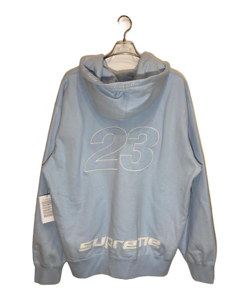 SUPREME（シュプリーム）Supreme (シュプリーム) JORDAN (ジョーダン) Hooded Sweatshirt ブルー サイズ:Lの古着・服飾アイテム