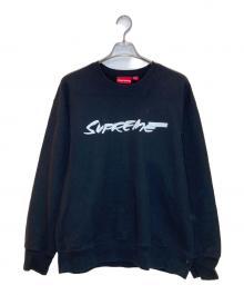 SUPREME（シュプリーム）の古着「Futura Logo Crewneck」｜ブラック