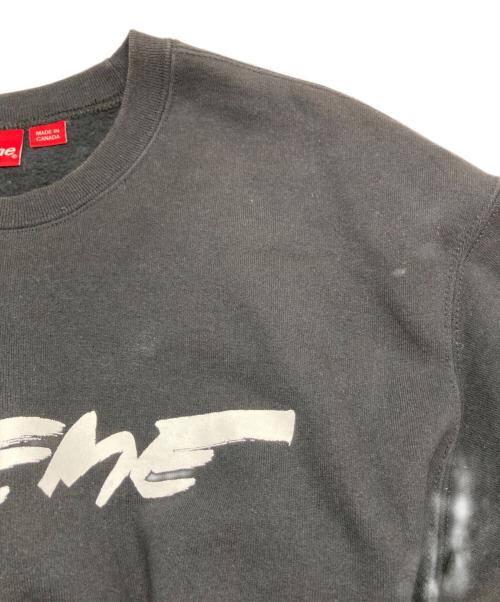 SUPREME（シュプリーム）Supreme (シュプリーム) Futura Logo Crewneck ブラック サイズ:SIZE Mの古着・服飾アイテム