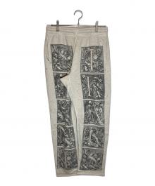 SAINT MICHAEL×Denim Tears（セントマイケル×デニムティアーズ）の古着「SWEAT PANTS MURAL」｜グレー