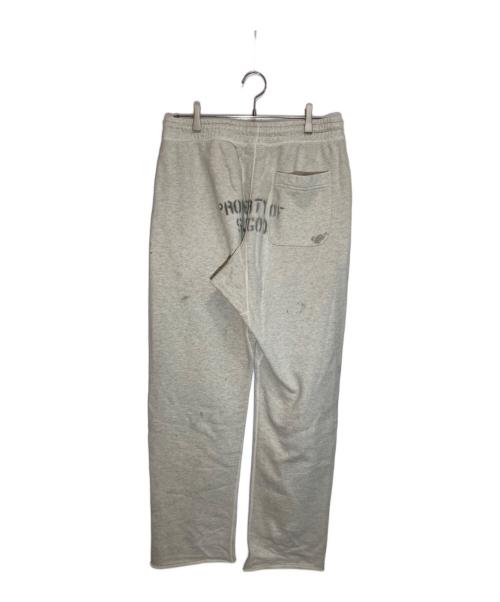 SAINT MICHAEL（セントマイケル）SAINT MICHAEL (セントマイケル) Denim Tears (デニムティアーズ) SWEAT PANTS MURAL グレー サイズ:Sの古着・服飾アイテム