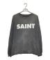 SAINT MICHAEL（セントマイケル）の古着「ヴィンテージ加工ロングスリーブカットソー」｜グレー