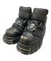 NEW ROCK（ニューロック）の古着「ANKLE BOOT BLACK TOWER M-285-S1」｜ブラック