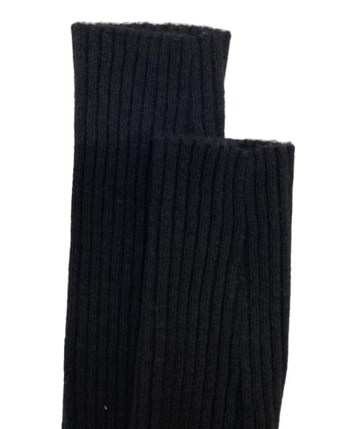 AURALEE（オーラリー）AURALEE (オーラリー) ウールリブニット ブラック サイズ:SIZE 1の古着・服飾アイテム
