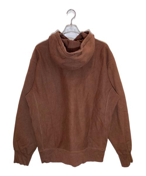SUPREME（シュプリーム）Supreme (シュプリーム) CAPITAL HOODED SWEATSHIRT ブラウン サイズ:Lの古着・服飾アイテム