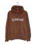 Supreme（シュプリーム）の古着「CAPITAL HOODED SWEATSHIRT」｜ブラウン