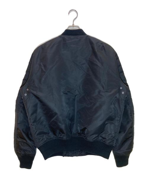 DIESEL（ディーゼル）DIESEL (ディーゼル) J-TANKER ボンバージャケット ブラック サイズ:Ⅿの古着・服飾アイテム
