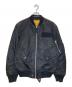 DIESEL（ディーゼル）の古着「J-TANKER ボンバージャケット」｜ブラック