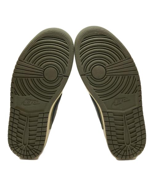 NIKE（ナイキ）NIKE (ナイキ) TRAVIS SCOTT (トラヴィススコット) AIR JORDAN 1 LOW OG SP オリーブ サイズ:SIZE 26.5cmの古着・服飾アイテム