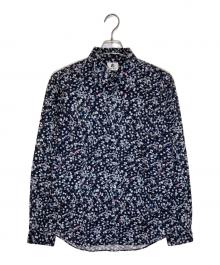PS Paul Smith（ＰＳポールスミス）の古着「PAPER DOT PRINT SHIRTS」｜ブラック×グレー