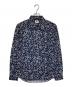 PS Paul Smith（ＰＳポールスミス）の古着「PAPER DOT PRINT SHIRTS」｜ブラック×グレー
