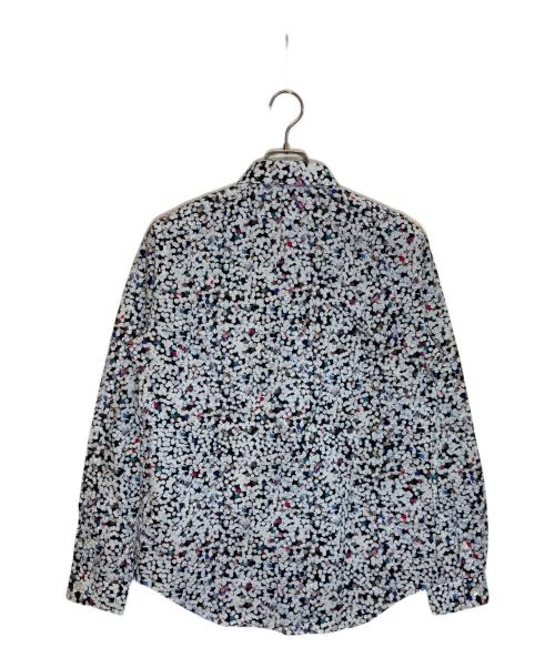 PS Paul Smith（ＰＳポールスミス）PS Paul Smith (ＰＳポールスミス) PAPER DOT PRINT SHIRTS ホワイト サイズ:Lの古着・服飾アイテム