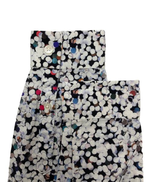 PS Paul Smith（ＰＳポールスミス）PS Paul Smith (ＰＳポールスミス) PAPER DOT PRINT SHIRTS ホワイト サイズ:Lの古着・服飾アイテム