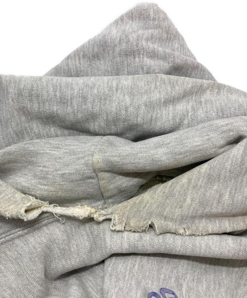 Champion REVERSE WEAVE（チャンピオン リバース ウィーブ）Champion REVERSE WEAVE (チャンピオン リバース ウィーブ) ロゴパーカー グレー サイズ:SIZE XLの古着・服飾アイテム