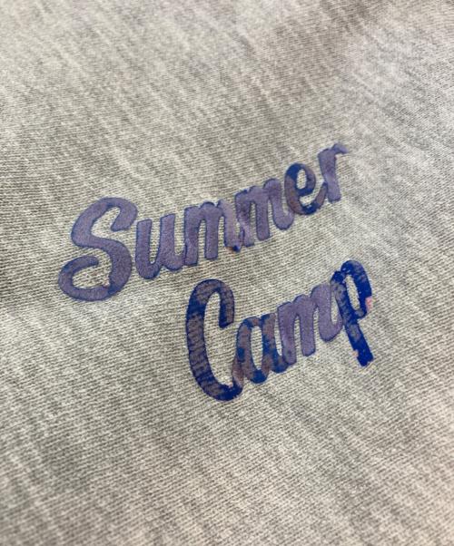 Champion REVERSE WEAVE（チャンピオン リバース ウィーブ）Champion REVERSE WEAVE (チャンピオン リバース ウィーブ) ロゴパーカー グレー サイズ:SIZE XLの古着・服飾アイテム