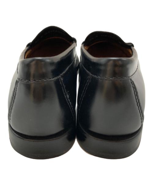 G.H.BASS（ジーエイチバス）G.H.BASS (ジーエイチバス) WAYFARER PENNY LOAFER ブラック サイズ:SIZE 5 1/2の古着・服飾アイテム