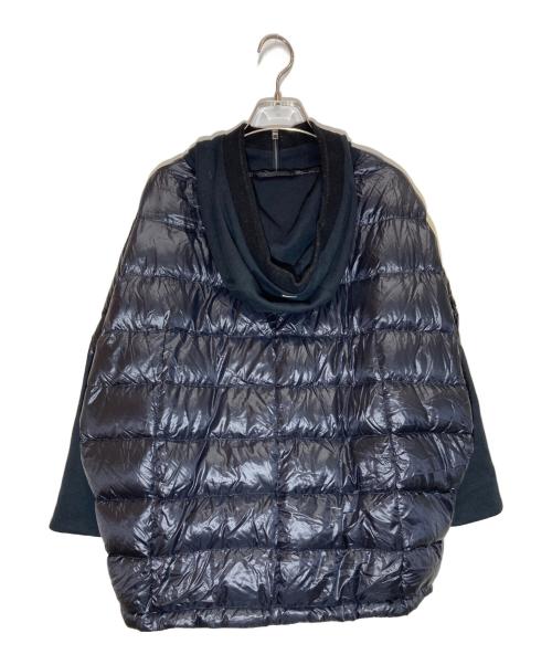 HERNO（ヘルノ）HERNO (ヘルノ) ダウン切替パーカー ブラック サイズ:44の古着・服飾アイテム