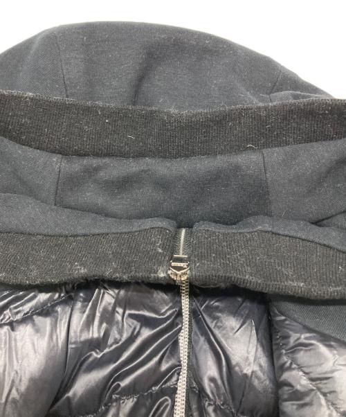HERNO（ヘルノ）HERNO (ヘルノ) ダウン切替パーカー ブラック サイズ:44の古着・服飾アイテム