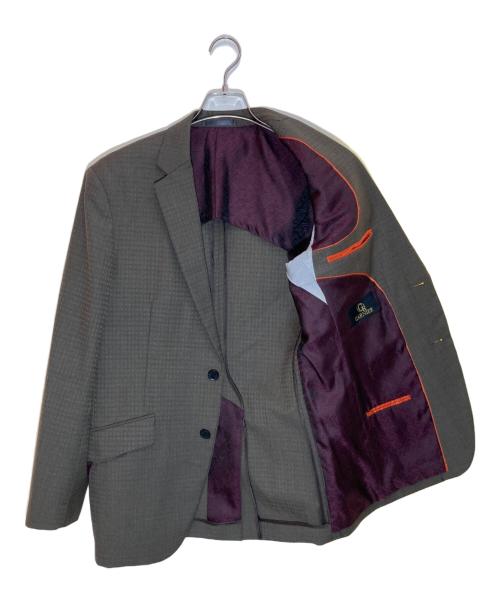GARNIER（ガルニエ）GARNIER (ガルニエ) セットアップスーツ ブラウン サイズ:Lの古着・服飾アイテム