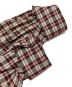 中古・古着 CLANE (クラネ) UP POCKET CHECK SHIRT ONEPIECE グレー×レッド サイズ:1：10000円